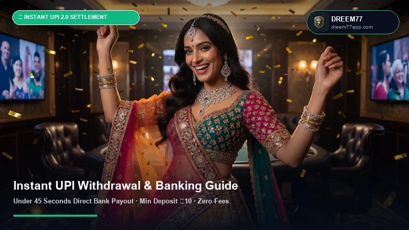 DREEM77 Instant UPI Withdrawal & ₹20 INR Deposit Tutorial